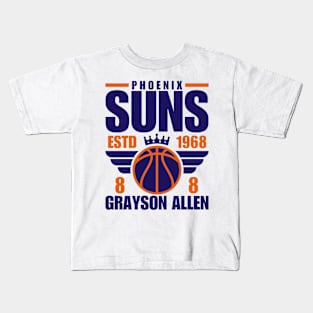 Phoenix Suns Allen 8 Basketball Retro Kids T-Shirt